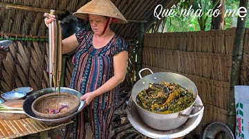 Lươn Um Lá Cách, Nước Cốt Dừa - Quê Nhà Có Mẹ | Stewed eels with coconut milo