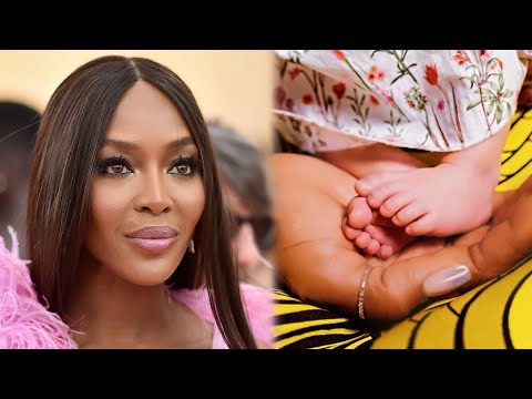 Video: Naomi Campbell, 50, blev mor for første gang