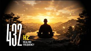 432Hz Deep Sleep Healing Frequency | Golden Zen (10 Hours) | 432赫茲深度睡眠
