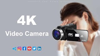 4K-48MP Video Camera Camcorder Operation Guidance