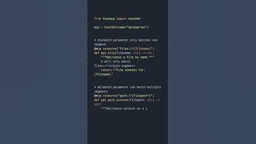 FastMCP Resource URI Patterns and Metadata - Part 12/17