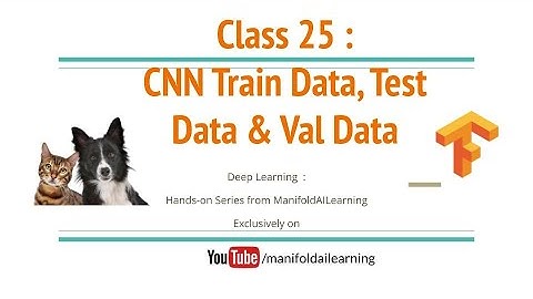 Class 25 : Convolutional Neural Network - Create Train Data , Test Data & Val Data