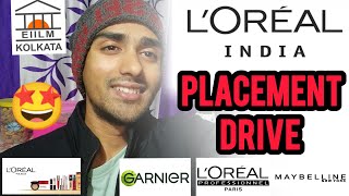 Placement Drive Of Eiilm Kolkata Series - Loreal India Offers Huge CTC To Us | Our EIILM MBA Journey