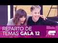 REPARTO de TEMAS GALA 12 | OT 2020