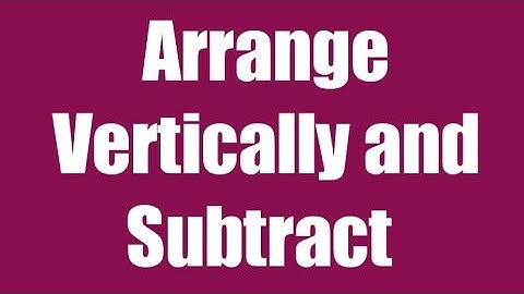 Class-3 Math Chapter-4 Subtraction of 4-digit Numbers | Arrange in columns and subtract