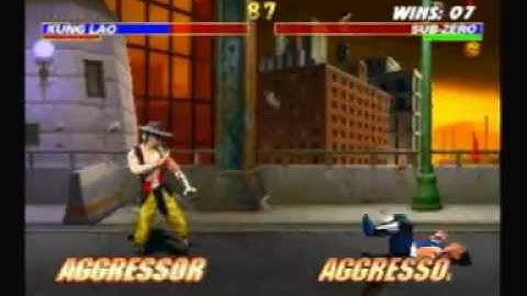 MK Trilogy runthrough with Sub-Zero part 2