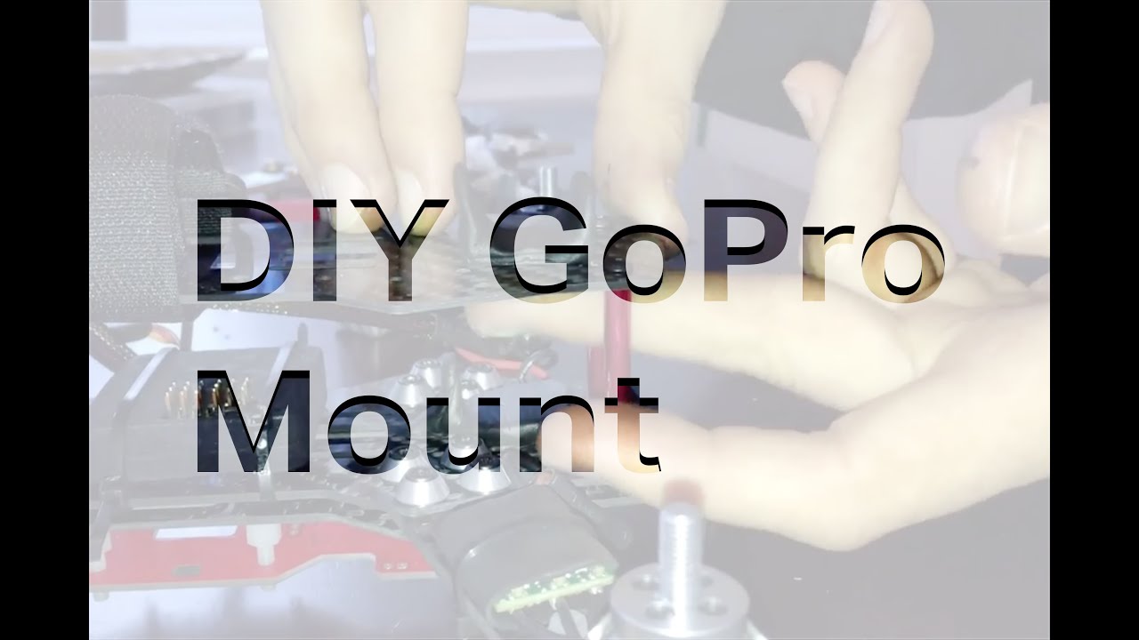 Custom GoPro Mount for Mini Quadcopter - YouTube