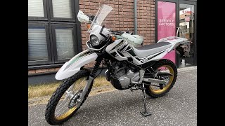 SEROW250 ツーリングカスタム　スクリーン・リアキャリア・アンダーガード装備！