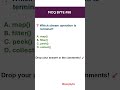 Which Stream Operation Is Terminal in Java? | Java Streams MCQ 🔥 #shorts #mcqs #ezzybyte