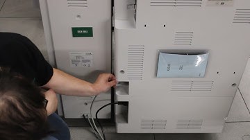 Xerox AltaLink B80xx Office Finisher Attachment (Part 2): Connecting the Finisher