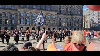 Kings day celebration at Netherlands. Enjoyed that street show by Brazilian band