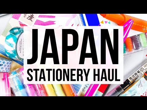 Where to buy Stationery in Japan?