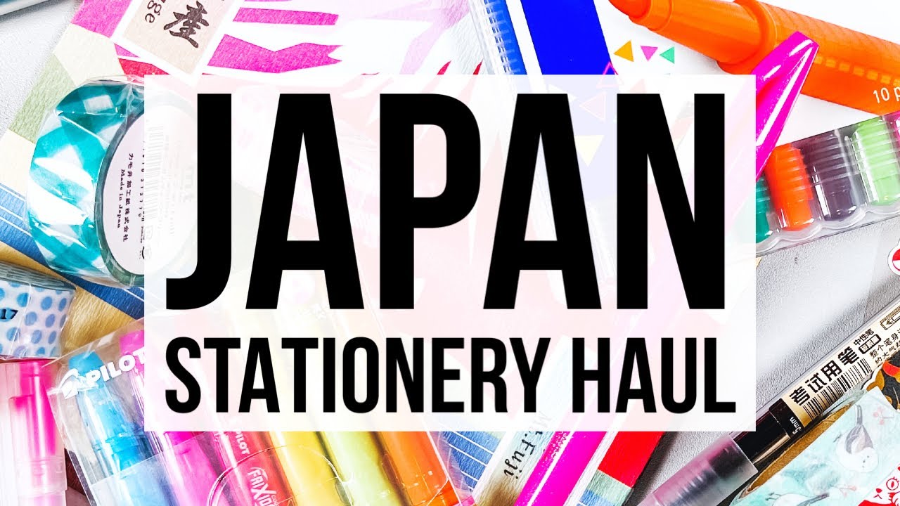 Japan Stationery Haul! Planner & Journaling Supplies I Bought on my Trip To  Tokyo - Sekaido, Itoya 