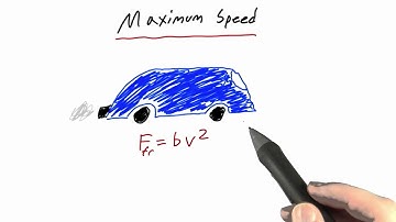 Maximum Speed - Intro to Physics