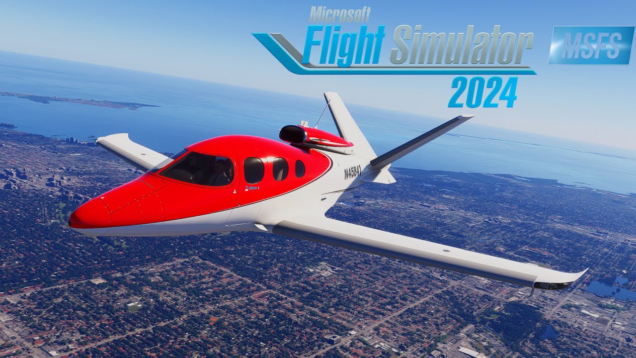 Cirrus Vision Jet SF50 | Daytona Beach Flight | MSFS 2024