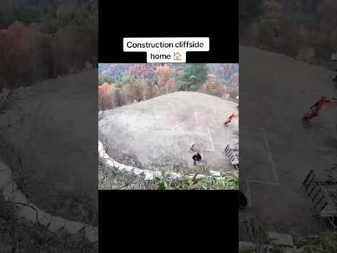 construction cliffside homeConstruction