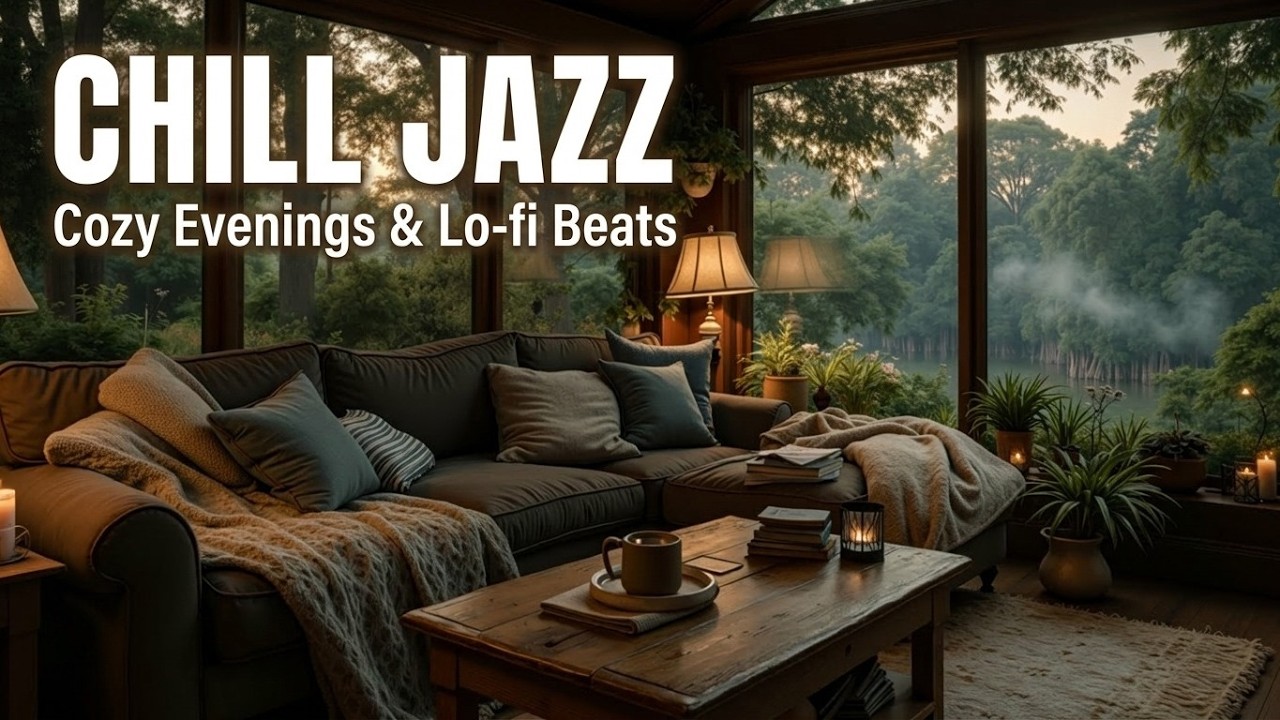 Chill Jazz Cafe Ambience | Relaxing Coffee Jazz for Focus & Calm Study ...