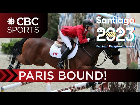 Canada's show jumping team headed to Paris 2024 with Pan Am silver | CBC Sports