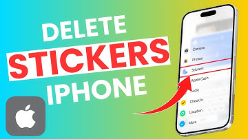 NEW* How to Delete Stickers on iPhone | UPDATED