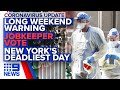 Coronavirus: Australian update, NYC's deadliest day | Nine News Australia