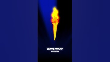 Wave Warp After Effects  #aftereffects #motiondesign #animation