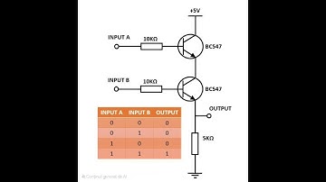 AND Gate using BC547 transistor