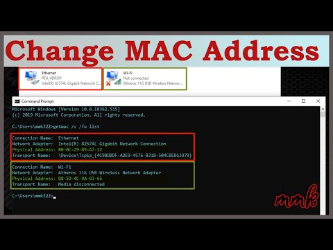 Change MAC Address