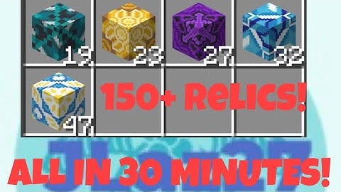 150+ Relics in 30 Minutes with a CHIONE GPICK!? - ECPE FACTIONS