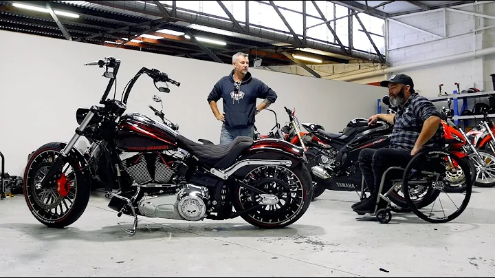 CUSTOM HARLEY BREAKOUT BY FEARLESS