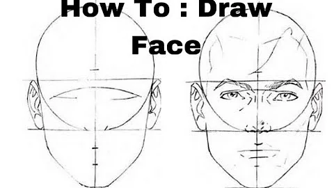 How To Draw Face | Easy BEGINNER Proportion Tutorial