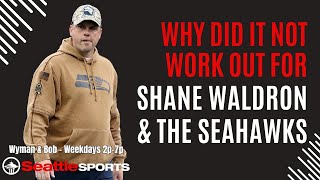 Why did it not work out for OC Shane Waldron and the Seattle Seahawks?