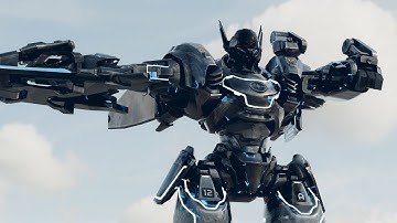 ATLAS - New Cyberpunk Mech Showcase & Gameplay - Armor Attack