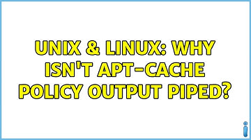 Unix & Linux: Why isn
