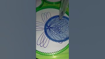 do you like it?? magic ruler,design #magic #shorts #spirograph #asmr #satisfying