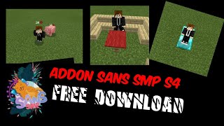 ADDON  SANS SMP S4 MCPE || Link download ada di diskripsi screenshot 4