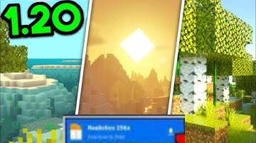 Best Ultra Realistic Shader for Minecraft Pe 1.20.41+ | Working - No Clickbait