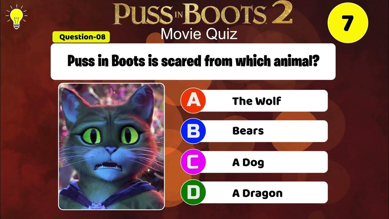 Puss in Boots Quiz - Apps on Google Play