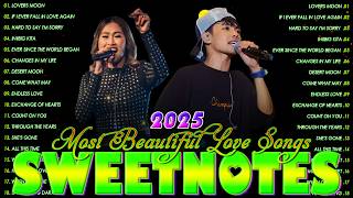 SWEETNOTES Music Nonstop Playlist 2026🔥Hits Tagalog Love ...