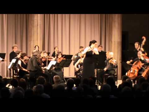 W.A. Mozart: Flute Concerto Tempo di Minuetto by Noemi Gyori w Mendelssohn Chamber Orchestra