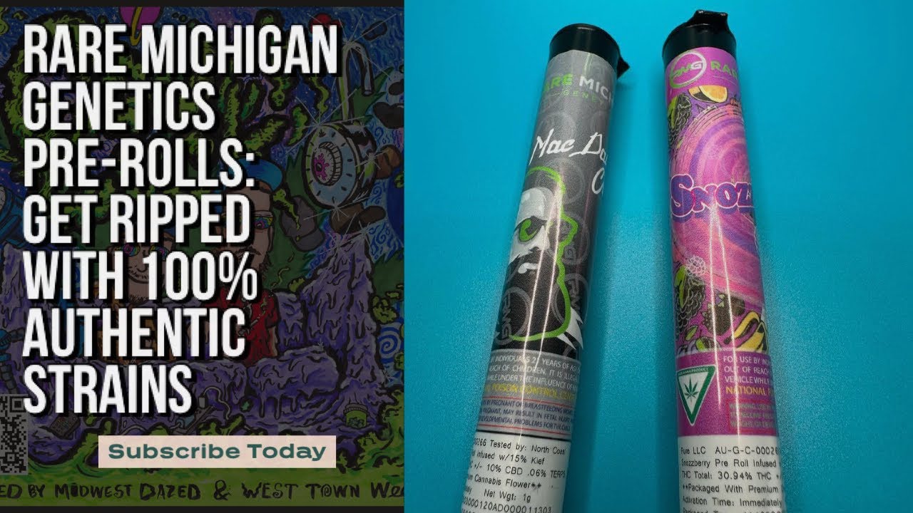 Rare Michigan Genetics Pre-Rolls: Get Ripped with 100% Authentic Strains