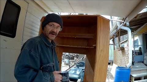 gun cabinet build part 3