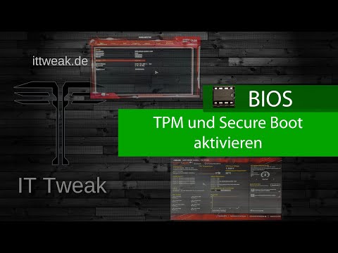 TPM und Secure Boot im BIOS aktivieren für AMD / Intel CPUs auf Gigagyte / Asus Mainboards