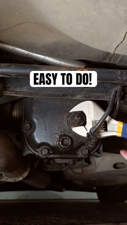 WRX Rear Diff Fluid Change in 20 Seconds - YouTube