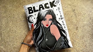 Blind bag Paper 💖 BLACK 🖤 ASMR / Satisfying opening blind box | surprise box