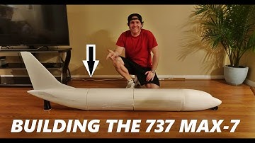 Building the Boeing 737 MAX 7 RC Airplane!