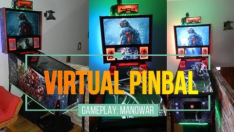 GAMEPLAY Virtual Pinball PinUP Popper 4k - El señor de los Anillos