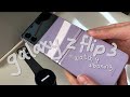 samsung galaxy z flip 3 + galaxy watch 4 unboxing/set-up, suga's over the horizon ringtone