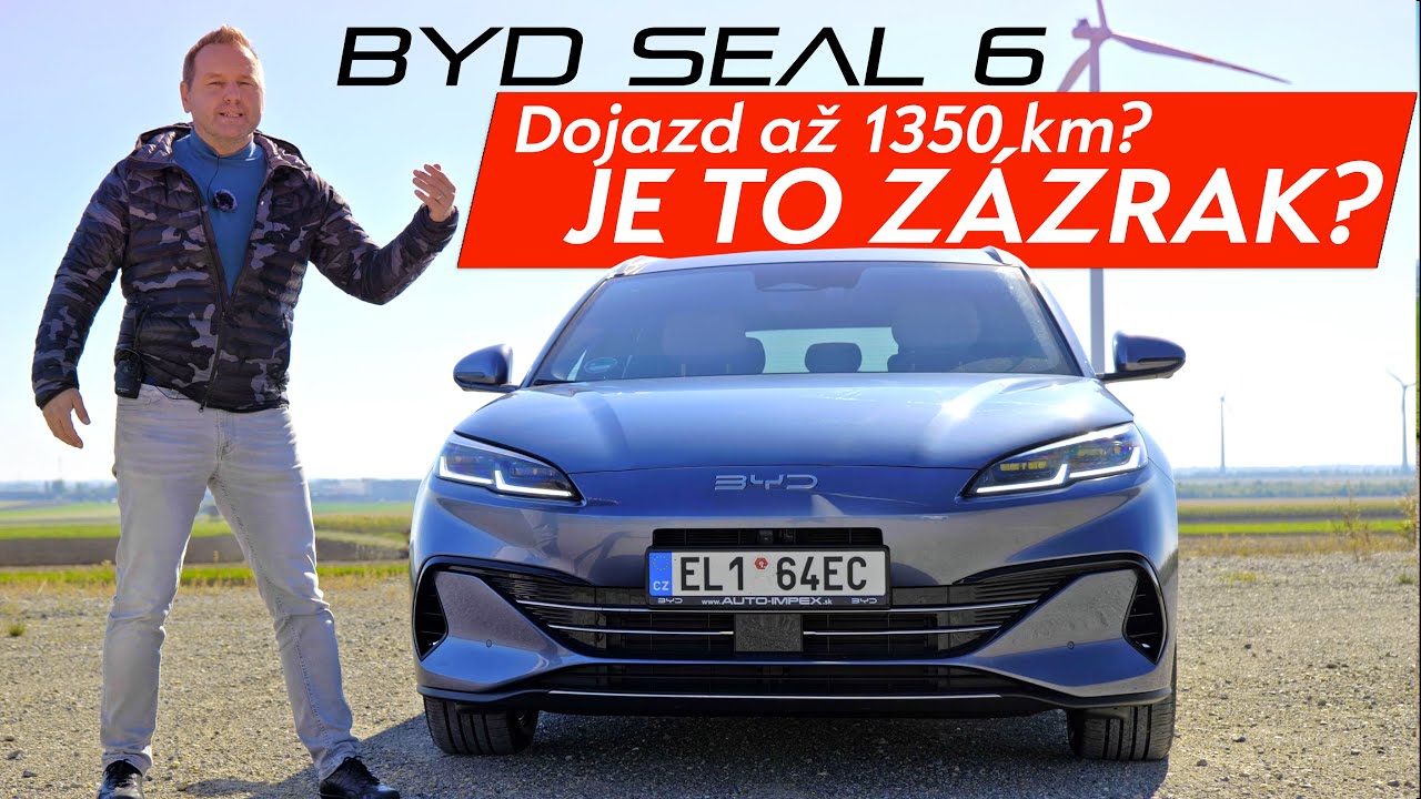 BYD SEAL 6 má ZÁZRAČNÝ DOJAZD 1350km! V čom sa skrýva jeho TAJOMSTVO?  - MAJO BÓNA / APEX.TV