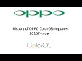 History of OPPO ColorOS ringtones