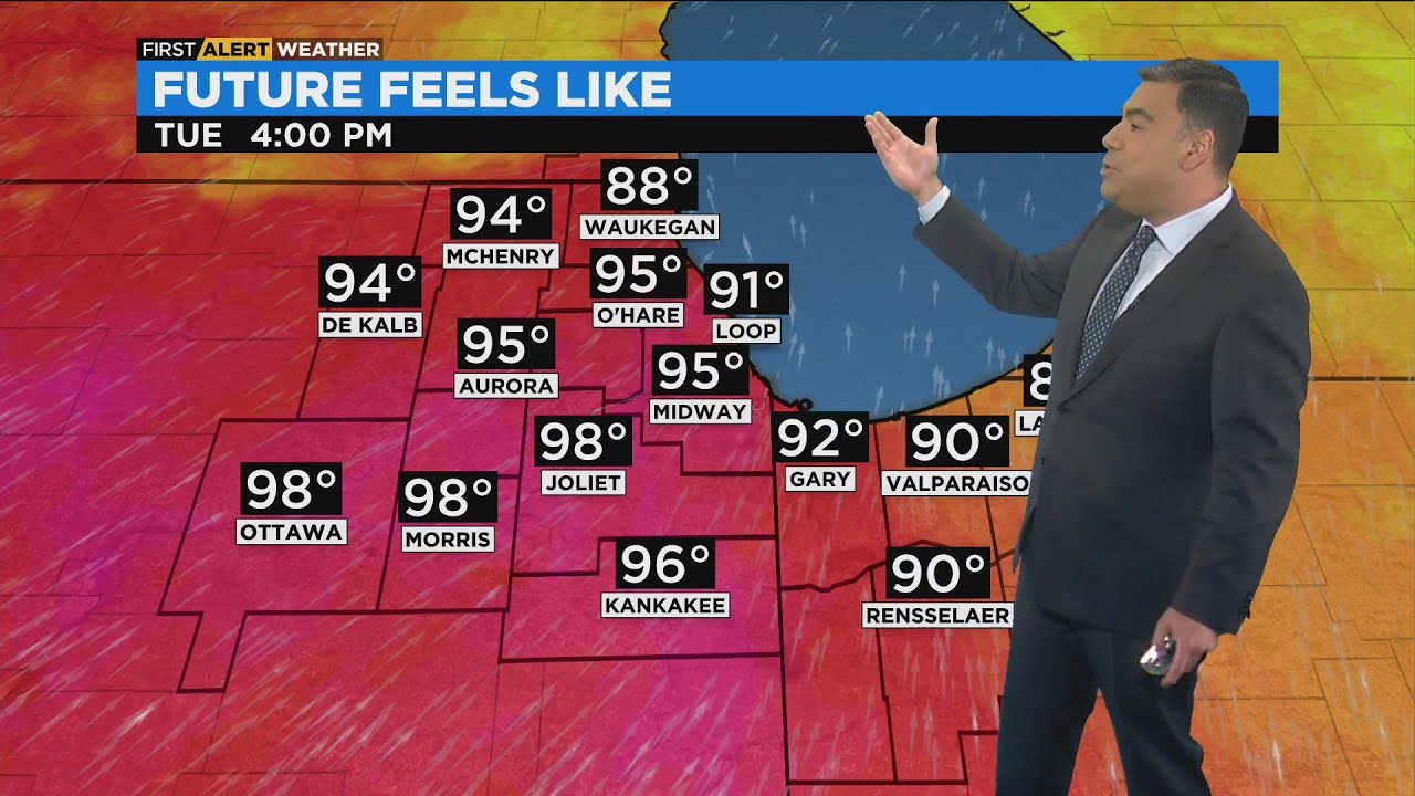 Chicago First Alert Weather: One more hot day - YouTube